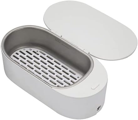 Ultrasone Reiniger - Sieraden Schoonmaker - Snel Reinigen - 3 Minuten Timer - 400 ml - Wit