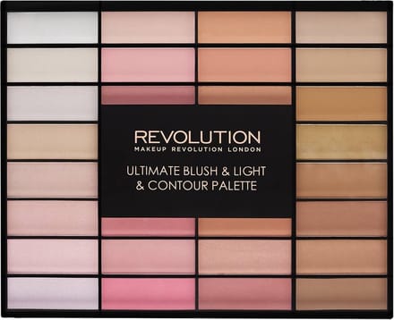 Makeup Revolution - Ultimate Blush, Light & Contour Palette - Blush - Bronzer - Highlighter