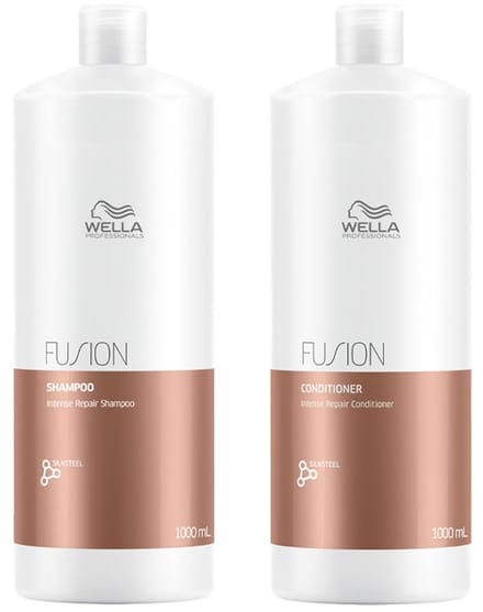 Wella Fusion Intense Repair Shampoo 1000ml + Conditioner 1000ml