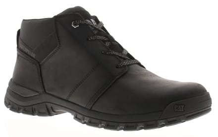 Caterpillar Heren Smart Boots Threshold Chukka Lederen Veterschoenen zwart