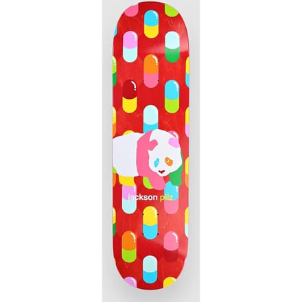 Enjoi Pilz Peekaboo Pro Panda 8.375" Skateboard Deck rood