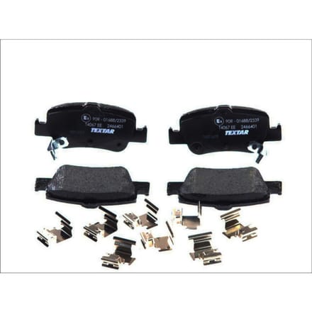 Remblokset TEXTAR 2466401, achter