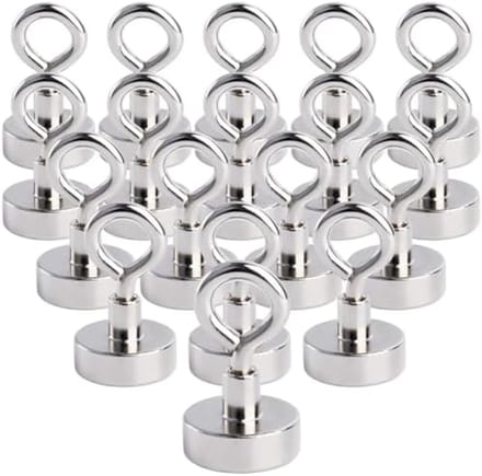PromoHome Sterke Magneethaken Set - 18 Delen Multifunctioneel