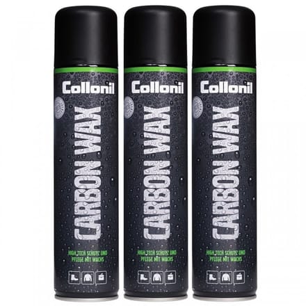 Collonil Carbon Wax | Impregneerspray | Voedend | Leer | Inhoud: 300ml | 3 Bussen