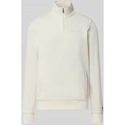 Sweatshirt met label-details