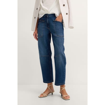 Bugatti Damen Jeans met opgestikte zakken
