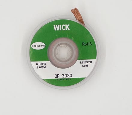 DW4Trading Rolletje Desoldeerlint 3mm x 3mtr - Desoldeer Litze Wick