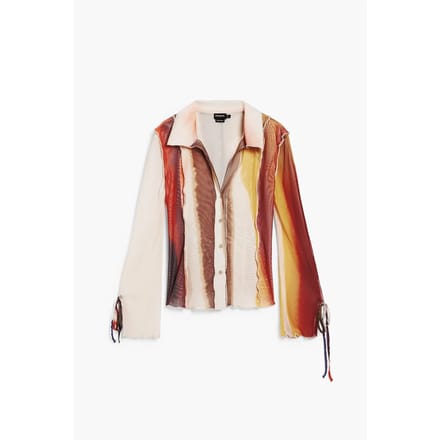 Damesblouse met lange mouwen Desigual Lacroix