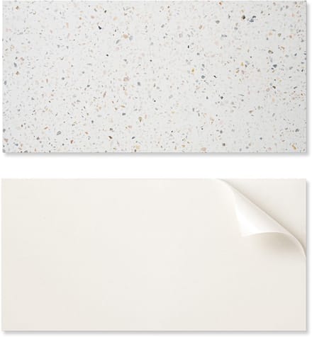 Zelfklevend decoratief element van vinyl voor thuis, 120x60 cm, steenpatroon met deeltjes.