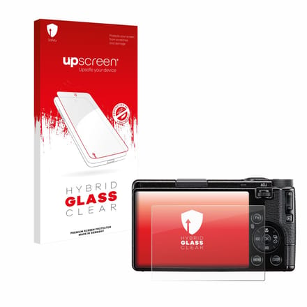 upscreen - Screenprotector voor Ricoh GR IV 2025 / HDF - Folie Beschermfolie Beschermglas transparant