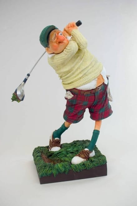 Guillermo Forchino: De Golfer/Fore/Fore/der Golfer