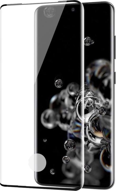 Screenprotector geschikt voor Samsung S20 Ultra - Full Screen Protector Glas