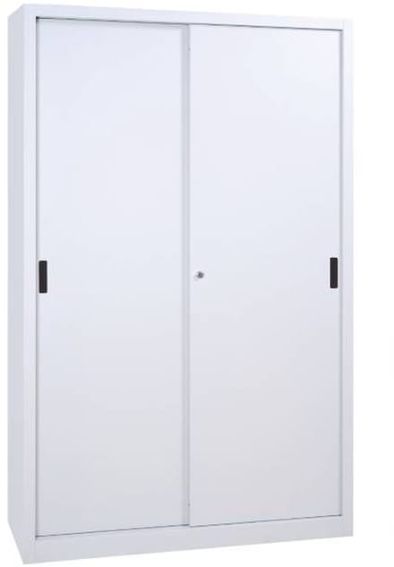 Schuifdeurkast budget 195x120x45 Lichtgrijs