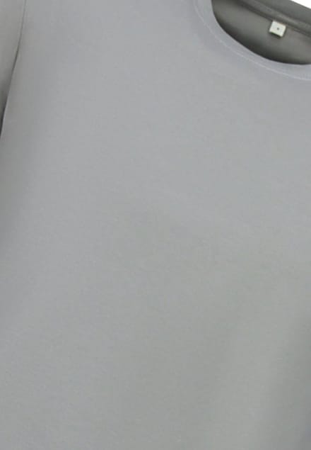 Oversized T shirt Heren - Effen T shirt Heren Blanco - MD6530 - Donker Grijs