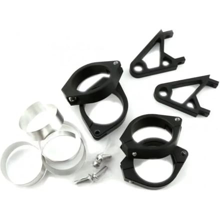 Motorfiets koplampklemmen Highsider CNC set XS