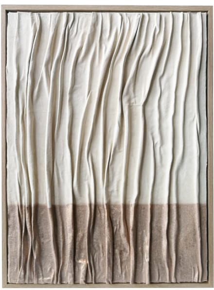 Schilderij abstract tweekleurig