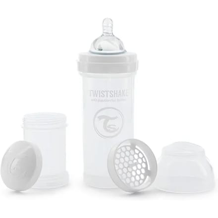 Drinkflesje Antikoliek 260  ml - Wit | Twistshake