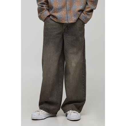 Essential Baggy Fit Jeans | Stone | Size 48R