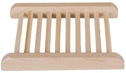 HappySoaps -  Shampoo Bar / Zeep Houder Van Licht Hout