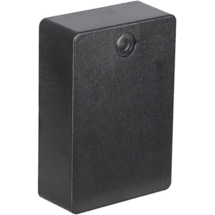 Qlink Schakelaar 7.3x13.4cm - Zwart - Opbouw - Spatwaterdicht