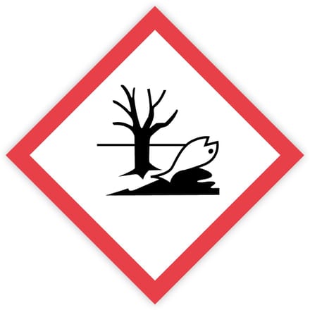 Gevaarsetiketten GHS 09 Environmental Danger - Formaat 25 x 25 cm