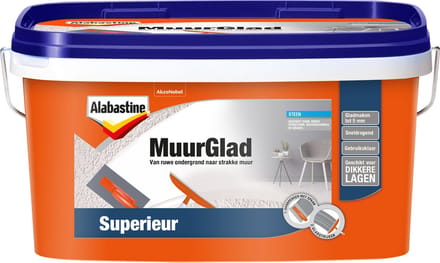 Alabastine - Muurglad Superieur - Wit - 5 L