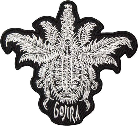 Gojira - Tree Patch - Wit/Zwart