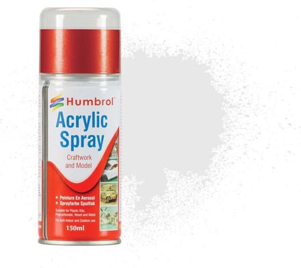 Humbrol Hobbyverf Acrylverf - #11 Silver - Metallic - Acryl spray Verf spuitbus - 150 ml