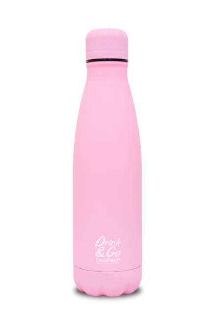 CoolPack Thermosfles 500ml Pastel Roze - Houdt Drankjes Warm/Koud