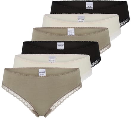 Schiesser Dames string 6 pack Modern Multipacks