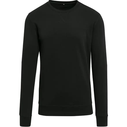 Lichtgewicht crew Sweatshirt Black maat S