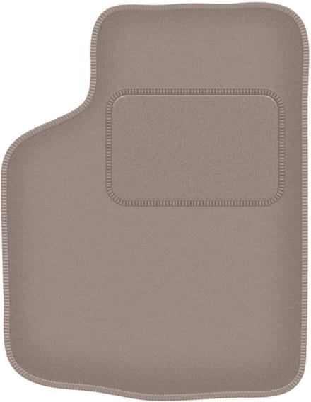 Beige bestuurdersmat voor: Volkswagen Golf I cabrio (1979-1993)