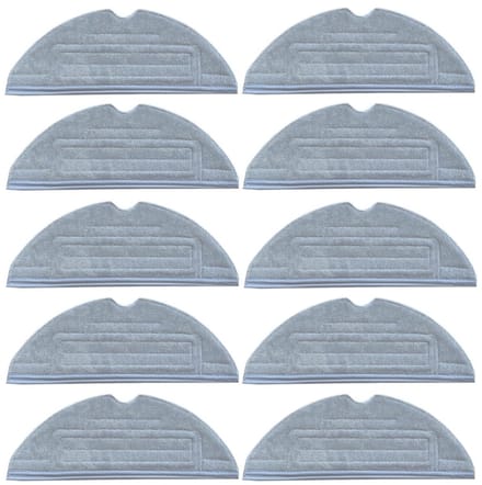 10-pack moppads Geschikt voor Roborock S7/S7 Plus/S7 MaxV/S7 MaxV Ultra