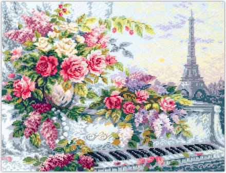 Magic Needle Melodies of Paris borduren (pakket) 520-560