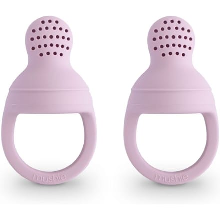 Mushie Fresh Food Feeder Soft Lilac (2 stuks)