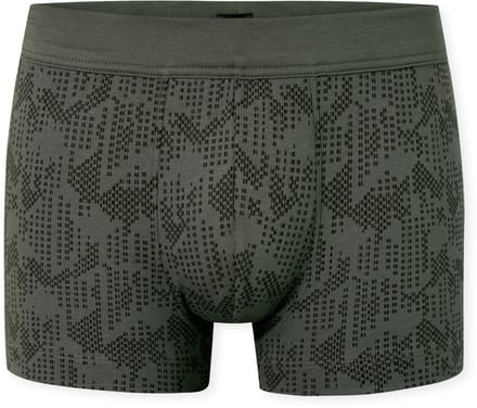 Schiesser – Fine Interlock - Short – 183180 – Dark Green – Maat XXL