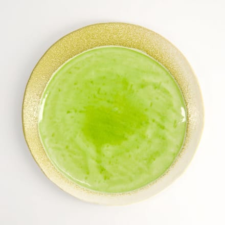 Tokyo Design Studio - Mino Craft Rond Bord - Groen - 24,7 x 3 cm