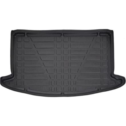 Tapis De Coffre - SCOUTT - Ssangyong Korando - Sur Mesure - 100% Imperméable - Antidérapant noir