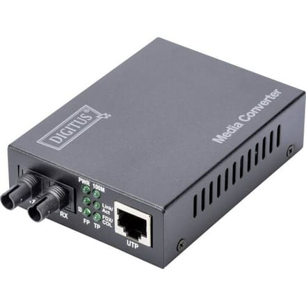 Digitus DN-82010-1 Netwerk mediaconverter LAN, ST Simplex 100 MBit/s