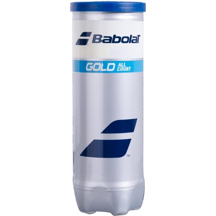 Tube met 3 tennisballen Babolat Gold All Court