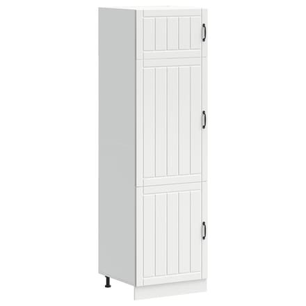 vidaXL - Keukenkast - Lucca - bewerkt - hout - wit