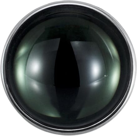 Quiges - Drukknoop Mini 12mm Glas Groen - EBCMK062