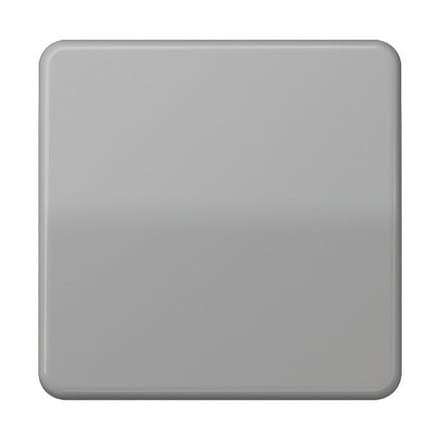 Jung CD590GR Wisselschakelaar, Knop Afdekking 1-voudig Grijs 1 stuk(s)
