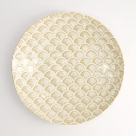 Tokyo Design Studio - Titanium Matte Mermaid Bord - 25 x 3,7 cm