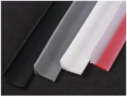 Doucheafdichting Strip - Waterkerende Dam - Badkamer Drogen - Flexibel Siliconen Materiaal - 9 Meter - Wit