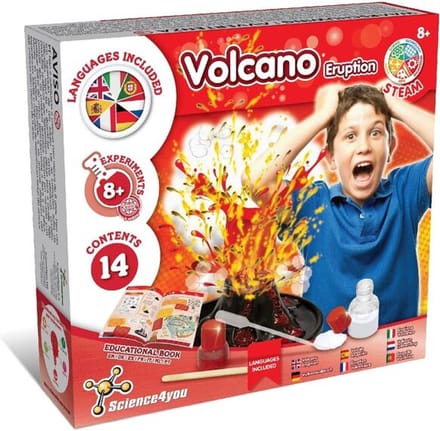 Vulkaanuitbarsting - Educatief speelgoed van Science4you