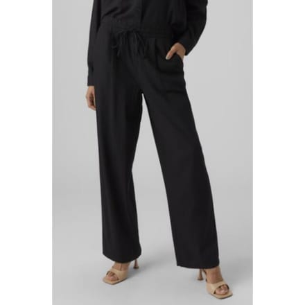 Vero Moda Broek met wijde pijpen VMJESMILO Mid waist Broek