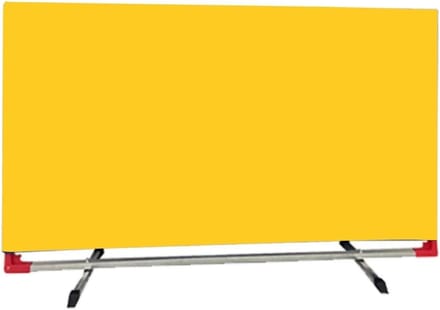Tafeltennishek - Inklapbare omheining - Training afbakenen - Verbindbare panelen - 140 x 75 cm - Geel