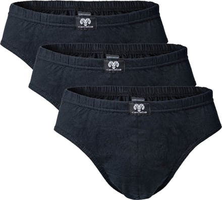 CECEBA Daytona Herenslip - 3-pack Multipack - Zwart