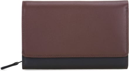 Mywalit Lederen portefeuille 15 cm - Dames - Horizontaal - cacao